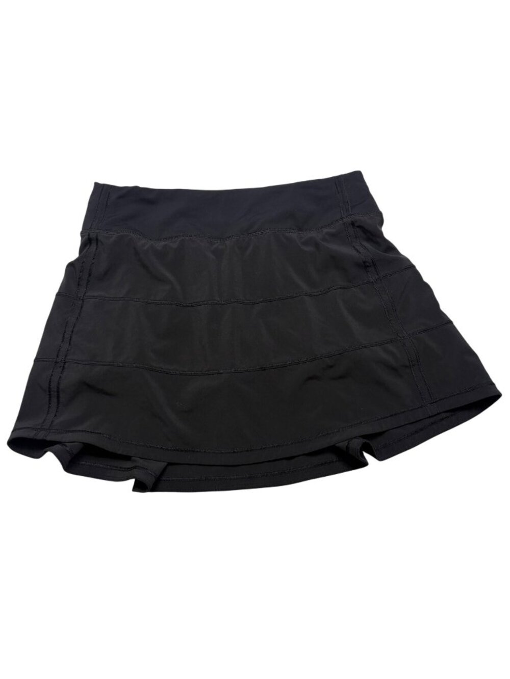 Lululemon Pace Rival Skirt Stretch Black-sz 4
